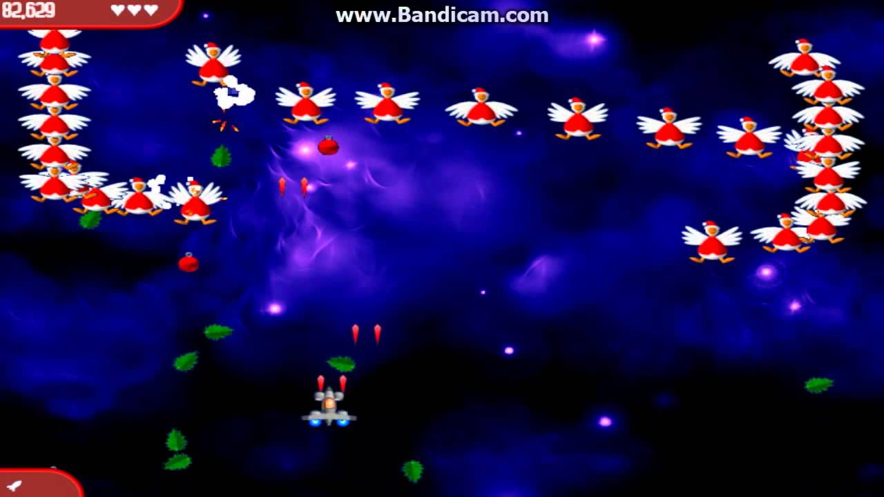 chicken invaders christmas edition